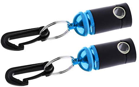 Easnea 2 Pack Scuba Diving Regulator Octopus Hose Holder Clip - Keeps Your Hose in Line, Quick Hook and Release