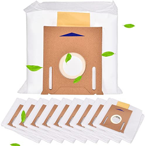 Rebirthcare 10 Stück Staubbeutel Für Ecovacs Für Deebot Ozmo T8 T8+ N10 N10 Plus T8 Aivi T8 Aivi+ T8 Max N8+ N8 Pro+ T9+ Dx93 Ddx96 Beutel Für Yeedi Vac Station Staubsauger Ersatz Zubehör Ersatzteil