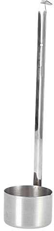 QANYEGN Wein Messlffel, Weinkelle Edelstahl Lffel, Weinmesslffel Bier Ausgieer Lffel Zum Servieren Wein, Essig Oder Sojasauce 250ML