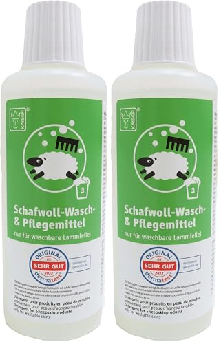 Kaiser Naturfelle, 98010 Waschmittel mit Lanolin, 200 ml (2er Pack)