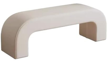 Ende der Bettbank Einfache Änderung Schuhe Hocker Haushalt Wohnzimmer Bank Eintrag Schuhe Hocker Garderobe Lange Sofa Hocker Nachttisch Bank Innenbank für Wohnzimmer/Schlafzimmer/Bettende ( Color : 1