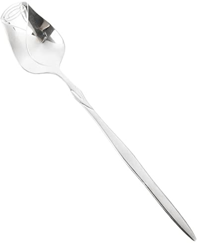 MHADBKH Manejo Largo Cucharadita Cucharadas Mezcla Acero Inoxidable Cucharadas Inusuales Cucharaditas Cucharaditas Techue Miel con Cucharadas Café Regalos Año Nuevo