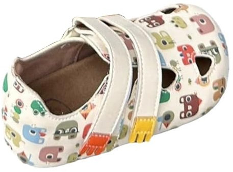 Löparskor, pojke, flicka, sommar, baby, sandaler, gummi, halkskydd, lära-gå-sandaler, unisex, babyskor, stängda tår, platta barfota, sandaler, andas, krypskor, strandskor, Vit, 23 EU