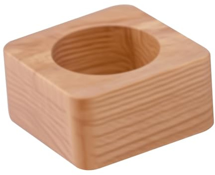 FytStycale Portauova in Legno Supporto Rastrelliera Contenitore Organizzatore per Uova Realizzato in Materiale Robusto Durevole Adatto per Frigoriferi Armadiett, Riga Singola 1 Slot