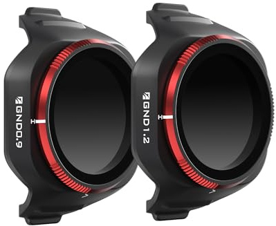 Freewell GND 2-Pack Filters for DJI Mini 5 Pro – GND0.9 & GND1.2 – Graduated Neutral Density Filters for Balanced Aerial Landscapes