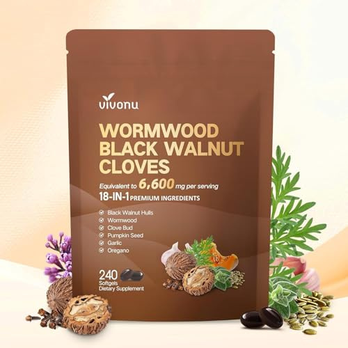 VivoNu Réglisse & Noyer Noir – Sélection de Plantes Traditionnelles | 240 unités