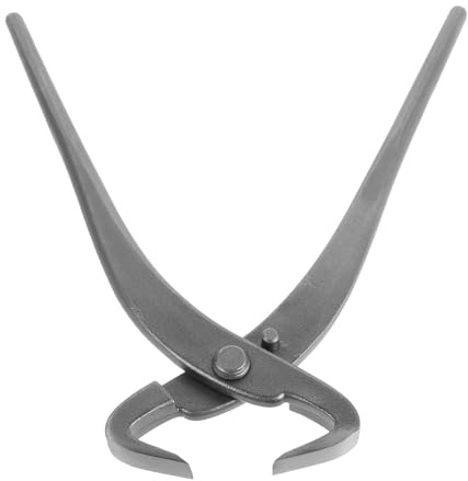 Mikikit Sécateur pour Bonsaï en Acier au Carbone, Outil de Taille Précis à Coupe Oblique, 1 Pièce, Adapté à L’élagage la Mise des Bonsaïs, Outil de Jardinage Professionnel