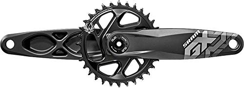SRAM Kurbelgarnitur GX Eagle FAT5 DM, Cnc Dub Innenlager, 00.6118.530.010 Kurbel, Schwarz, 170mm, 32T