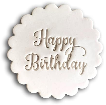 Happy Birthday Keksstempel, Fondant