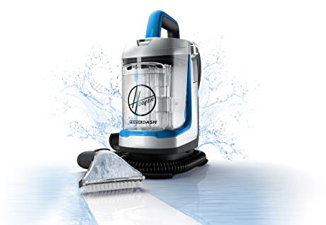 Hoover PowerDash Go Portable Spot Cleaner, Lightweight Carpet and Upholstery Machine, Stain Remover for Pets Stairs and Home, FH13010PC, Blue