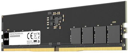 Lexar UDIMM 16GB DDR5 RAM 5600MHz CL46, 288 pines RAM para computadora, DRAM U-DIMM de alto rendimiento para PC/computadora, AI, 1.1V, CL46-45-45-90