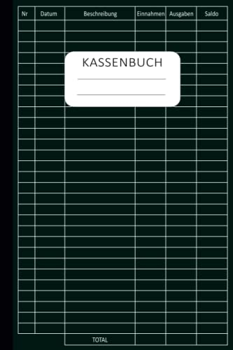 Kassenbuch Kleinunternehmer: Einnahmen und Ausgaben buch einfach eintragen perfekt für Kleinunternehmer, Vereine, Haushalt Und Selbständige - Din A5 - 07