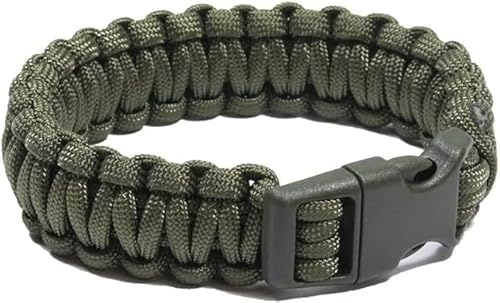 blntackle76 Paracord Survival - Pulsera de supervivencia (2,20 cm de ancho, 18 cm, 20,5 cm o 23 cm de largo, cuerda de emergencia)