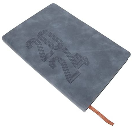 SEWACC Tagesplaner Notizbuch Terminplan-notizblock Für Studenten Büro-terminplan-notizblock Englischer Agenda- Planungs- Mit Filigranem Design