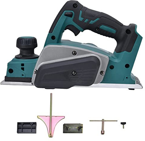 Raboteuse électrique au Lithium, Outils de Coupe de Bois Portatifs sans Fil de 82mm pour Batterie 21V