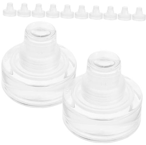 GLEAVI 12pièces Bouchon pour Bouteille Bouchon Verre De Fermeture pour Bouteille De Vin Scellant pour Boisson Protège-Bouteille De Vin