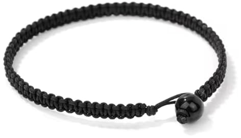 Mehrfarbige Seile handgefertigte geflochtene Armbänder Natursteinperlen Knoten gewebt