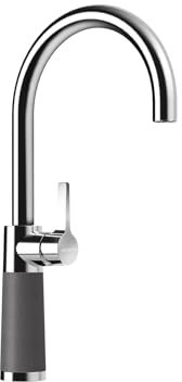 SCHOCK Küchenarmatur SC-520 Stone – Hochdruck Armatur CRISTADUR mit Festauslauf und Standard Norm-Anschlüssen