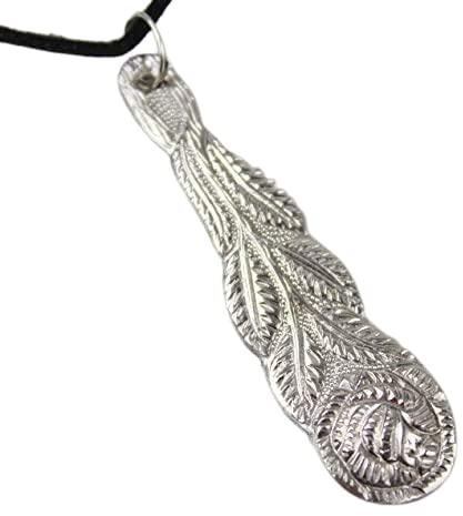 Besteckschmuck Anhänger Rose