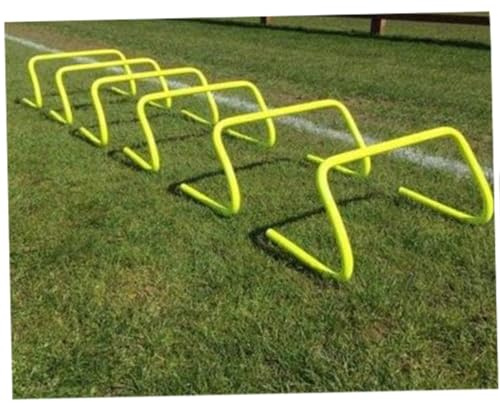 ND Sports Football Speed and Agility Training Hurdles 6-Piece Set, 9-Inch Height