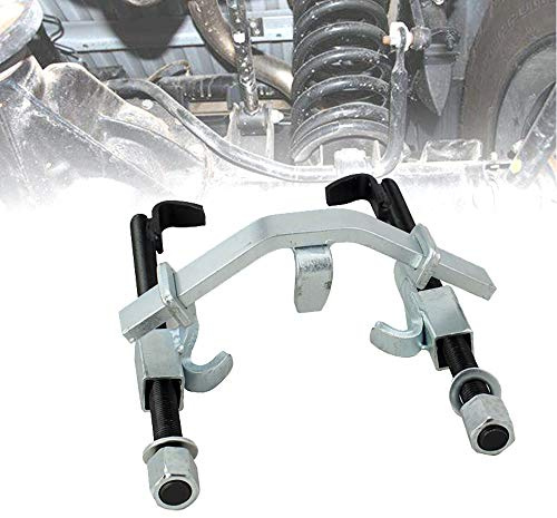 Ikodm 3-TLG Profi Universal Federspanner 1500kg Universal Tuning 280mm Spannweg für Spiralfedern - Universal Werkzeug Federstecker Montagespanner Federn Spannen KFZ