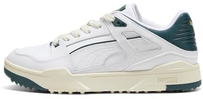PUMA Golf herr slipstream G sneakers, Puma White-Varsity Green, 45 EU, Puma White Varsity Green, 45 EU