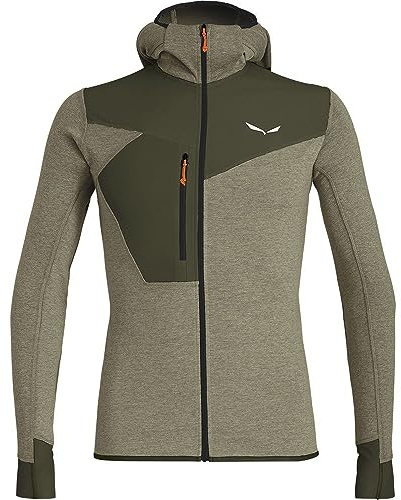 Salewa Herren Puez 2 Dry M L/S Hood Fz Tee