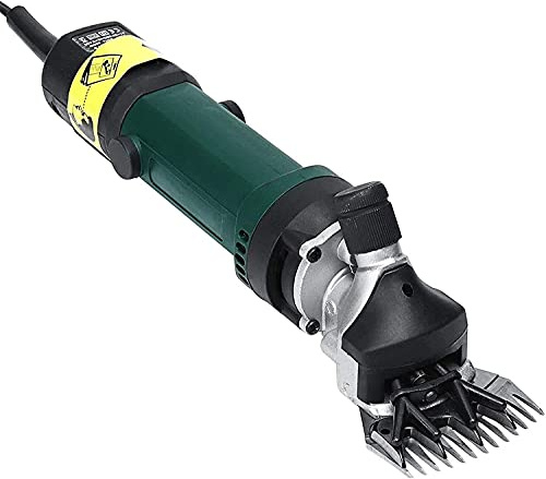 Cesoie per Pecore 450W Tosatrice Elettrica Professionale per Animali Domestici per Pecore Alpaca Lama e Animali a Pelo Grosso e Grosso 6 Velocità Macchina per Tosare il Bestiame da Fattoria Tagliacap
