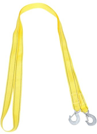 Mobestech 3m Fahrrad-abschleppseil Aus Auto-abschleppseil Mit Haken Bergeseil Zum Abschleppen Vielseitig Für Motorräder Und Lkws Fluoreszierend Für Sichtbarkeit Langlebig Für Notfälle