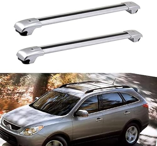 ZHAODG Barre Portapacchi per Auto, per Hyundai ix55 2008-2017 Barre PORTATUTTO, portabiciclette, Barre trasversali da Tetto,Bagagli Trasporto Rack, Auto Accessori