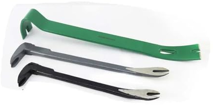 GUYTRM Boîte en bois de démolition, tire-clou, pied-de-biche, pneu crevé, dissolvant de clous, cuillère à pneu, outil à main, 3 types au choix lingli(Type c)
