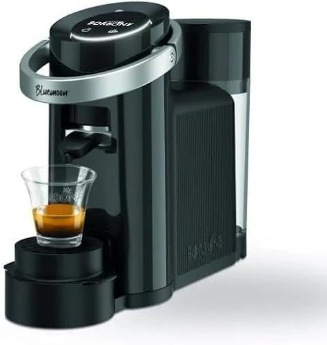 Macchina Caffè Bluemoon a Cialde Caffè Borbone - Display touchscreen a Cialde Ese 44 mm - Novità 2025 Blue Moon Colore NERA -
