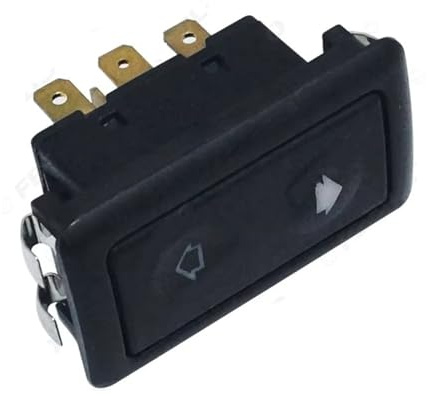 Interruttore Alzacristalli Interruttore Alzacristalli Elettrico Automatico Universale Clip Metallico A 6 Pin 10A~30A Con Indicatore Luminoso Pulsante Singolo Pulsanti Alzavetri