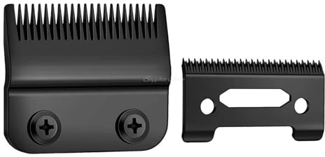 Lames De Rechange For Tête De Coupe De Tondeuse À Cheveux, 2 Pièces, Compatibles Avec Les Tondeuses Électriques WAHL, 8148/8591/8509/2241/2240(Black)