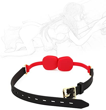 HTdangT Mordaza Bucal Con Apertura For La Boca, BDSM, Abierta, Esparcidor De Labios, Silicona, Bondage, Juguete Sexual Erótico For Mujeres Y Parejas