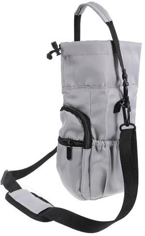 MAGICLULU Housse de Bouteille Isotherme Résistante à l'usure avec Sangle Réglable Manchon de Tasse Isolant en Tissu Doux Poche de Transport Multifonction pour Bouteille d'eau pour Sport