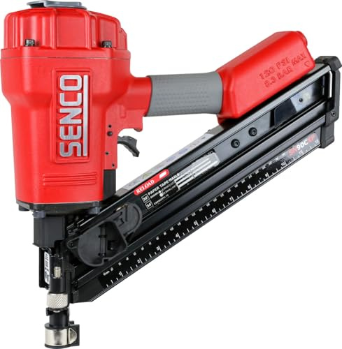 Senco SN90CXP Pro Framing Nailer – 34° Clipped Head - 50–75mm Nails - Durable Lightweight Design with Tool‑Free Depth - Selectable Trigger - Dry Fire Lockout & 360° Adjustable Exhaust