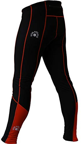 STANTEKS Fahrradhose Radlerhose mit Coolmax Sitzpolster Radhose Fahrradbekleidung Hose SR0074
