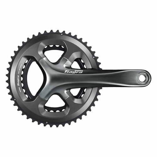 SHIMANO Tiagra FC-4700 Kurbelgarnitur 2x10 48-34Z Grau 2020 MTB