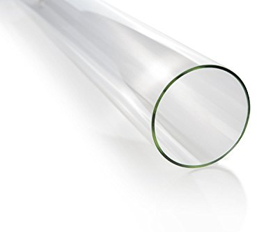 empasa Glasröhre hitzebeständiges Glasrohr Feuerrohr Ersatzteil für Heizstrahler Gasheizer Optical PRO und Blaze - Höhe 112 cm, Wandstärke 1,5 mm
