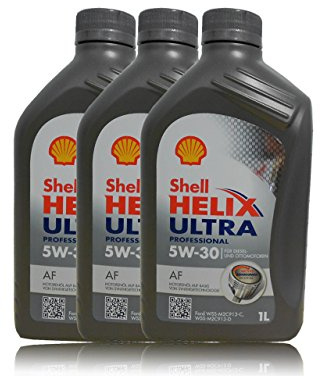 Shell Helix Ultra Professional AF 5 W-30 3x1 Liter
