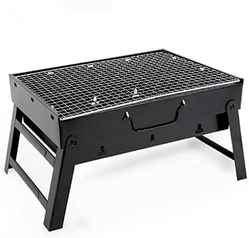 Gasgrill Tragbarer Faltbarer BBQ Grill Terrassengrill Holzkohlegrill Herd Edelstahl Outdoor Camping Picknick