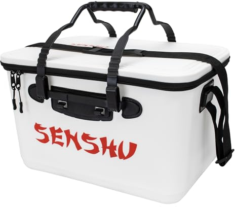 Senshu Soguru Eva Tackle Container Angeltasche Bakkan - Wasserdich - Ideal für Streetfishing - 46x29x28cm