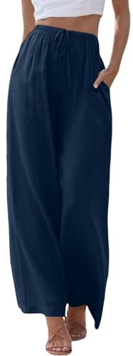 WILLBEST kompressionsstrumpfhose Damen Sporthose Damen Lang Dunkelblau Hosen Stretch XXL Baggy Jeans y2k Yogahose Baumwolle Bunt Latzhose Jeans Culotte Cargohosen 3/4 hos