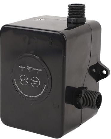 Moteur Puissant, Conception Compacte, Interrupteur de Débit D'eau Intelligent, Pompe de Surpression D'eau 24 V Silencieuse et économe en énergie pour Maison, Jardin, (Prise UE)
