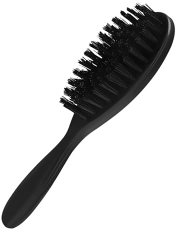 MUSISALY Bartbürste Für Männer Mit Ergonomischem Griff Haar-bartbürste Schnurrbart-pflegekamm Öl-haarbürste Pflegebürste Für Bart Und Haare Kompakt Und Tragbar Für Unterwegs