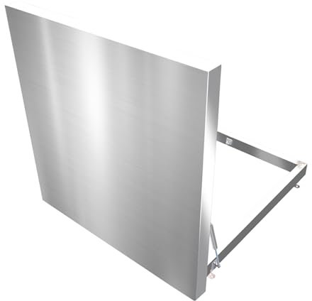 Hochversiegelte Kellerfenster-Schachtabdeckungen, Edelstahl-Dachdeckluke, Notausstiegsdachfenster, Dachlukenabdeckung, Dachzugangsdeckel für Brunnenköpfe, Keller, Schacht, Inspektionsöffnung