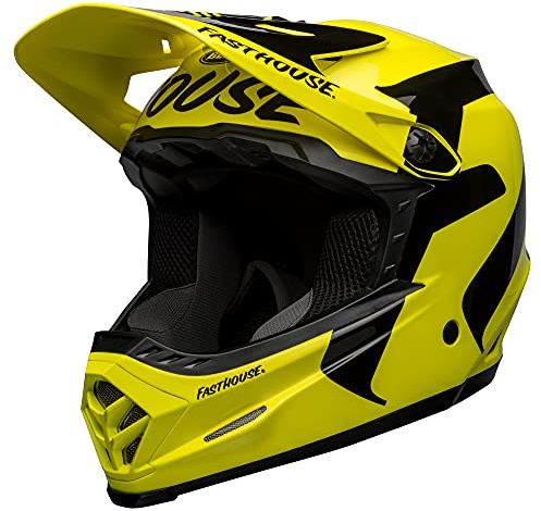 BELL Full-9 Fusion Men's Helmet Fasthouse Newhall Gloss Hi-Viz/Black, M