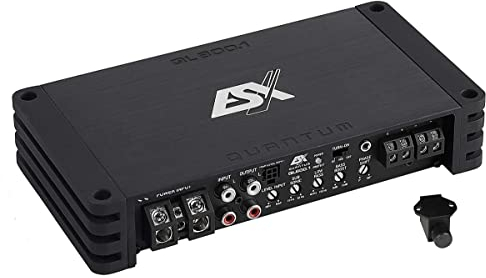 ESX QL800.1 | Mono Class D Digital Verstärker 800 Watt RMS Ausgangsleistung in schwarz