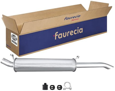 HELLA 8LD 366 030-941 Endschalldämpfer - Easy2Fit® Kit - hinten - einteilig | Kompatibel mit: OPEL ASCONA C